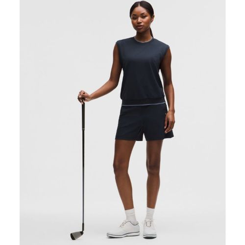 “ Short de golfsergÃ© extensibles â€“ 13 cm â€“ Bleu â€“ Taille 30 - lululemon - Modalova