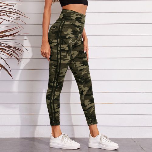 Legging à motif camouflage - SHEIN - Modalova