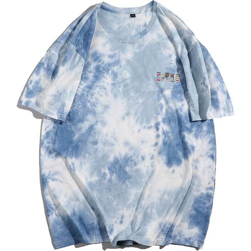 T-shirt tie dye avec imprimé dessin animé - SHEIN - Modalova