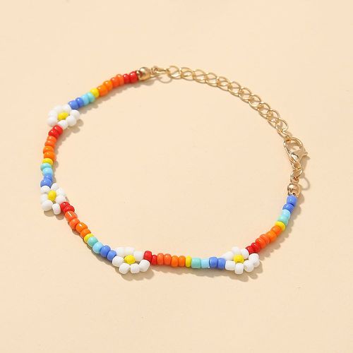 Bracelet avec perle versicolore - SHEIN - Modalova