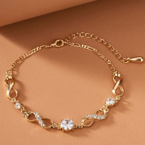 Bracelet avec strass - SHEIN - Modalova