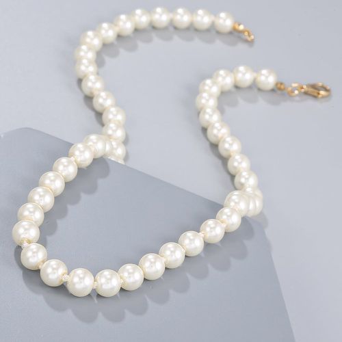 Collier avec fausse perle - SHEIN - Modalova