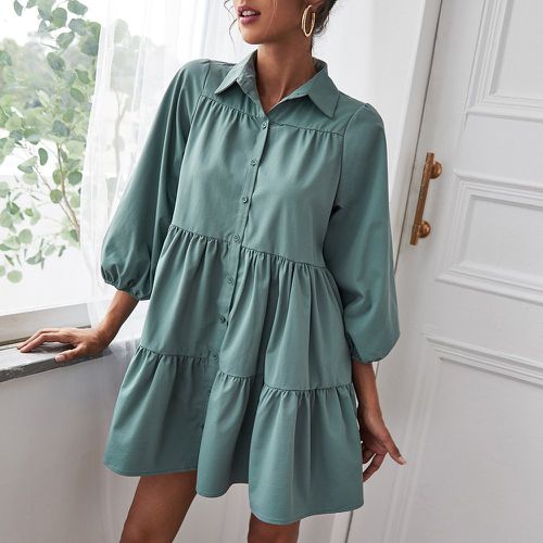 Robe avec boutons - SHEIN - Modalova