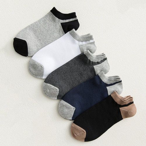 Paires Chaussettes avec blocs de couleur - SHEIN - Modalova