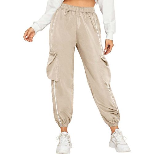 Pantalon cargo avec zip - SHEIN - Modalova