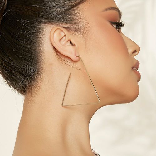 Boucles d'oreilles design triangle - SHEIN - Modalova
