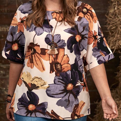 Blouse fleurie - SHEIN - Modalova