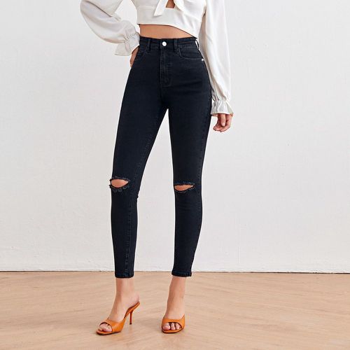 Jean skinny noir en jean - SHEIN - Modalova