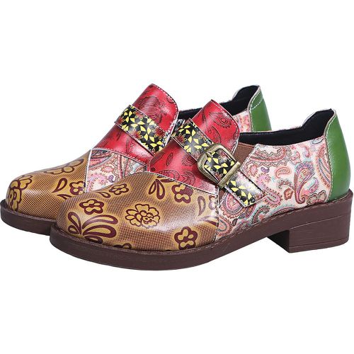 Chaussures oxford avec motifs - SHEIN - Modalova