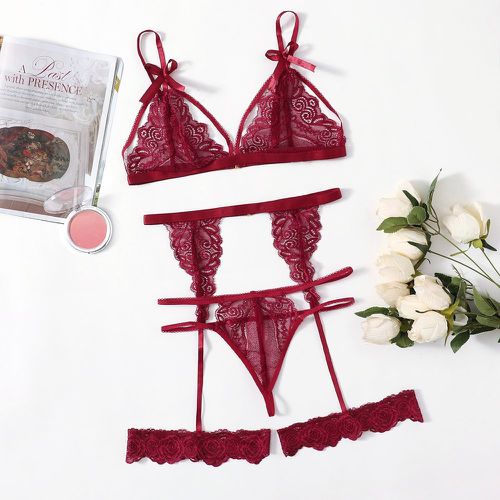 Ensemble de lingerie en dentelle - SHEIN - Modalova