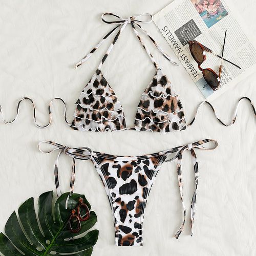 Bikini à léopard - SHEIN - Modalova