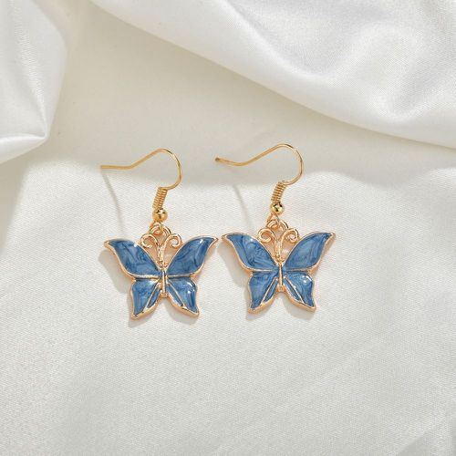 Pendants d'oreilles design papillon - SHEIN - Modalova