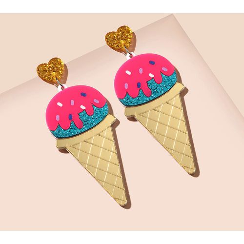 Pendants d'oreilles design crème glacée - SHEIN - Modalova