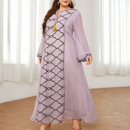 Robe tunique avec broderie - SHEIN - Modalova