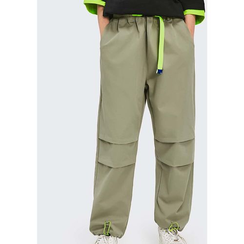 Pantalon à taille élastique avec cordon - SHEIN - Modalova