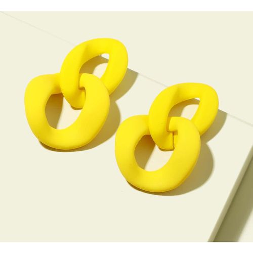 Pendants d'oreilles à chaîne acrylique - SHEIN - Modalova