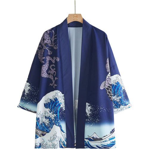 Kimono avec motif dragon chinois - SHEIN - Modalova