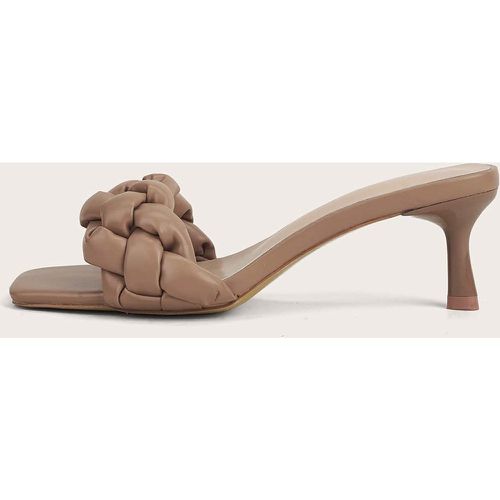 Mules sandales à design tressé - SHEIN - Modalova