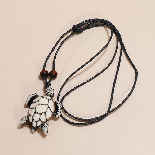 Collier avec pendentif de tortue - SHEIN - Modalova