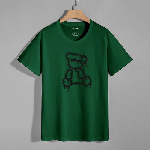 T-shirt avec motif ours - SHEIN - Modalova