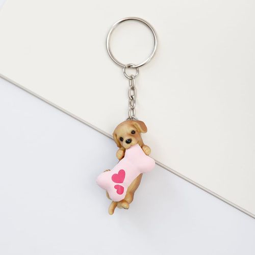 Porte-clés à pendentif chien - SHEIN - Modalova