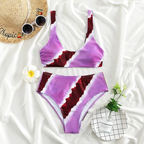 Bikini avec blocs de couleurs - SHEIN - Modalova
