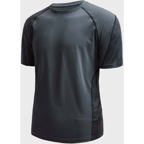Pièces T-shirt de sport à imprimé camouflage manches raglan - SHEIN - Modalova