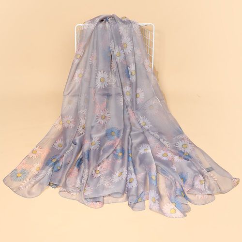 Foulard avec imprimé fleur - SHEIN - Modalova