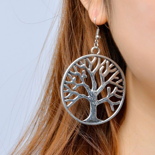 Pendants d'oreilles avec motif arbre - SHEIN - Modalova