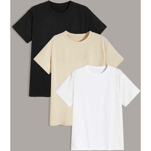 Pièces T-shirt basique unicolore - SHEIN - Modalova