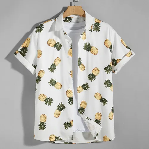 Chemise à imprimé d'ananas(sans t-shirt) - SHEIN - Modalova