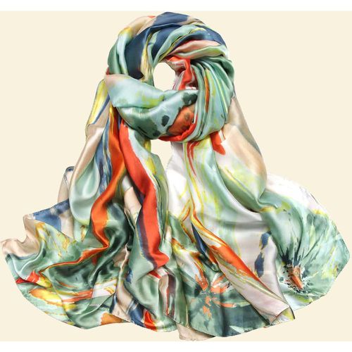 Foulard à blocs de couleurs - SHEIN - Modalova