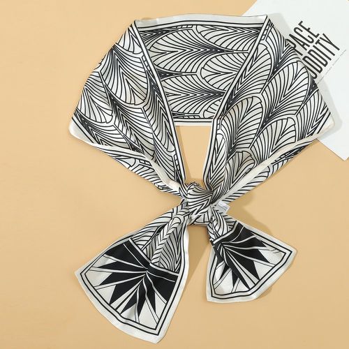 Foulard avec motif géométrique - SHEIN - Modalova