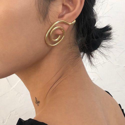 Clous d'oreilles structurés - SHEIN - Modalova