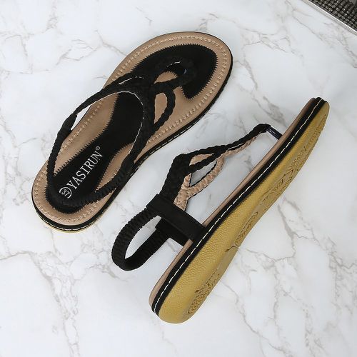 Sandales tressées minimaliste - SHEIN - Modalova