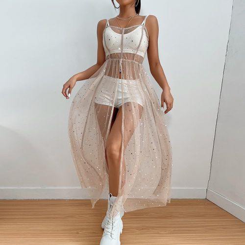 Cache-maillot scintillant transparent (sans bikini) - SHEIN - Modalova