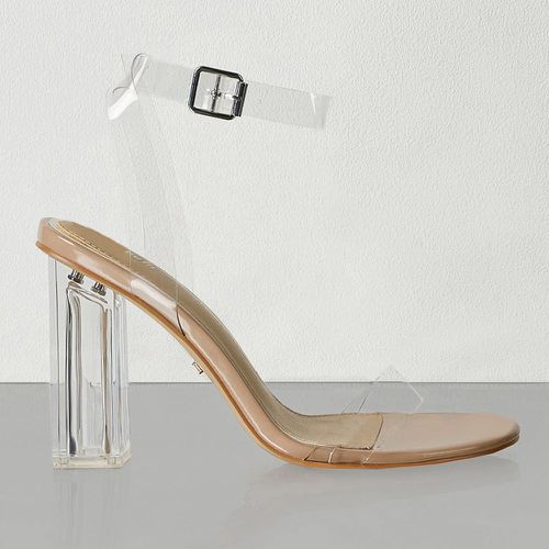 Sandales à talons épais transparents - SHEIN - Modalova
