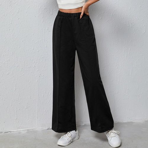 Pantalon de survêtement taille élastique ample - SHEIN - Modalova