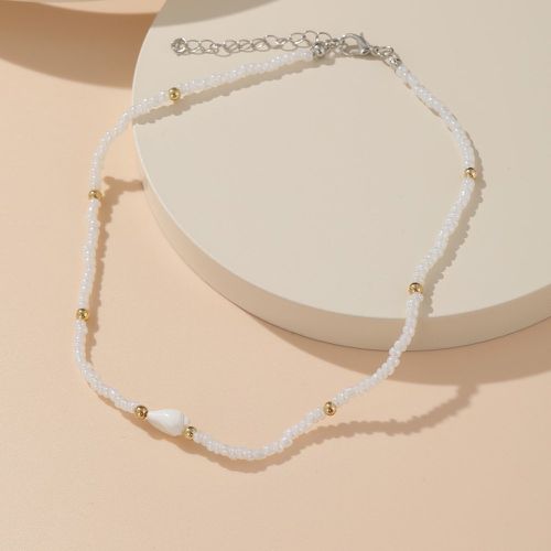 Collier perlé coquille - SHEIN - Modalova