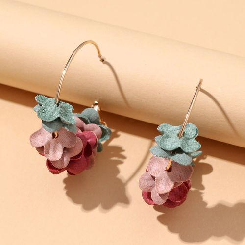Boucles d'oreilles avec fleur - SHEIN - Modalova