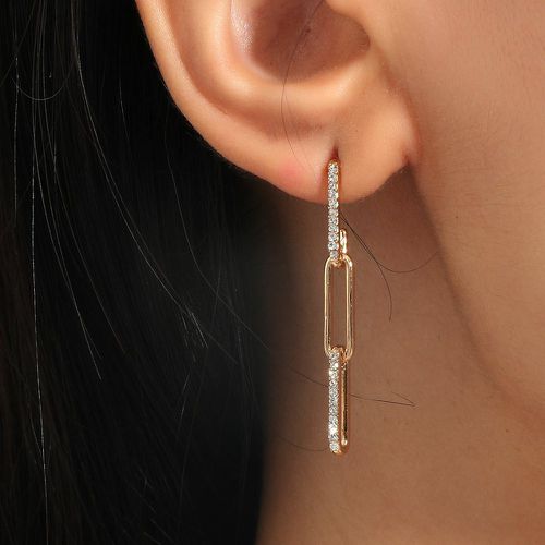 Boucles d'oreilles en alliage à strass - SHEIN - Modalova