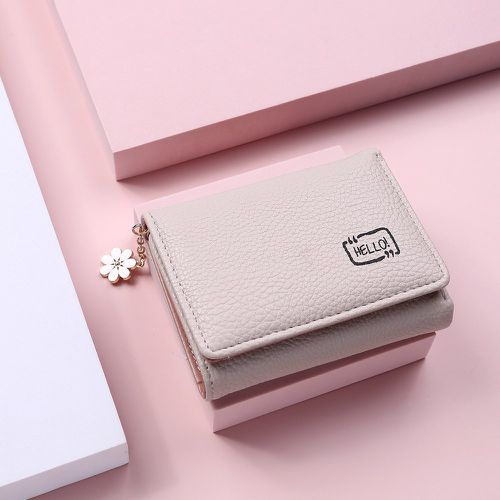 Petit portefeuille minimaliste à fleur - SHEIN - Modalova