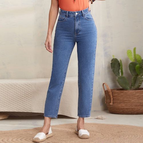 Jean boyfriend carotte taille haute (sans sac) - SHEIN - Modalova