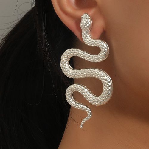 Boucles d'oreilles design serpent - SHEIN - Modalova