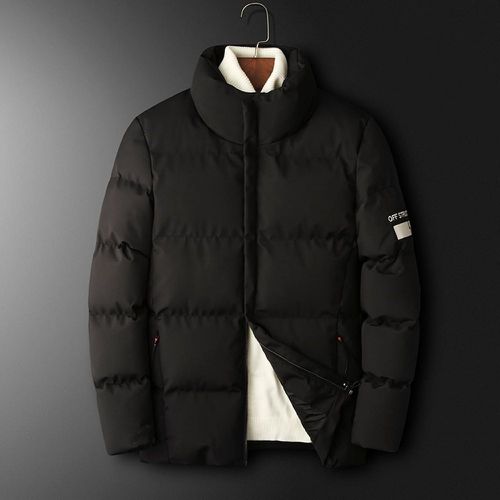 Manteau d'hiver à broderie zippé - SHEIN - Modalova