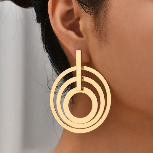 Boucles d'oreilles en fer à cercle - SHEIN - Modalova