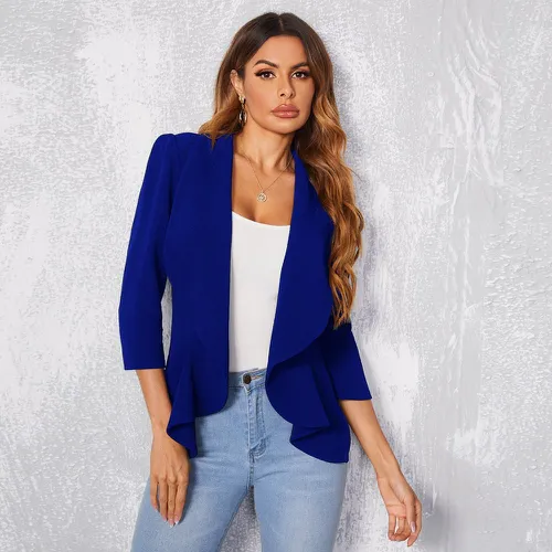 Blazer unicolore - SHEIN - Modalova