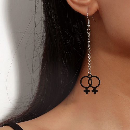 Pendants d'oreilles design LGBT symbole - SHEIN - Modalova
