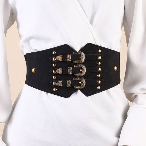 Ceinture corset à boucle western - SHEIN - Modalova
