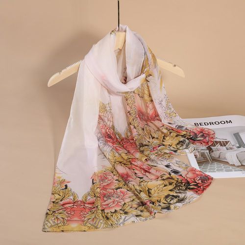 Écharpe à imprimé floral - SHEIN - Modalova